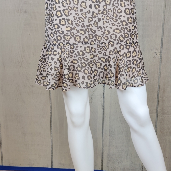 Ann Taylor Loft Leopard Print Tunic Dress Size XS - Picture 5 of 14